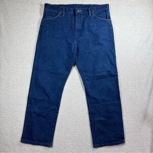 Wrangler 13MWZPW Cowboy Cut Jeans 36x30 Blue Denim – Classic Western Fit